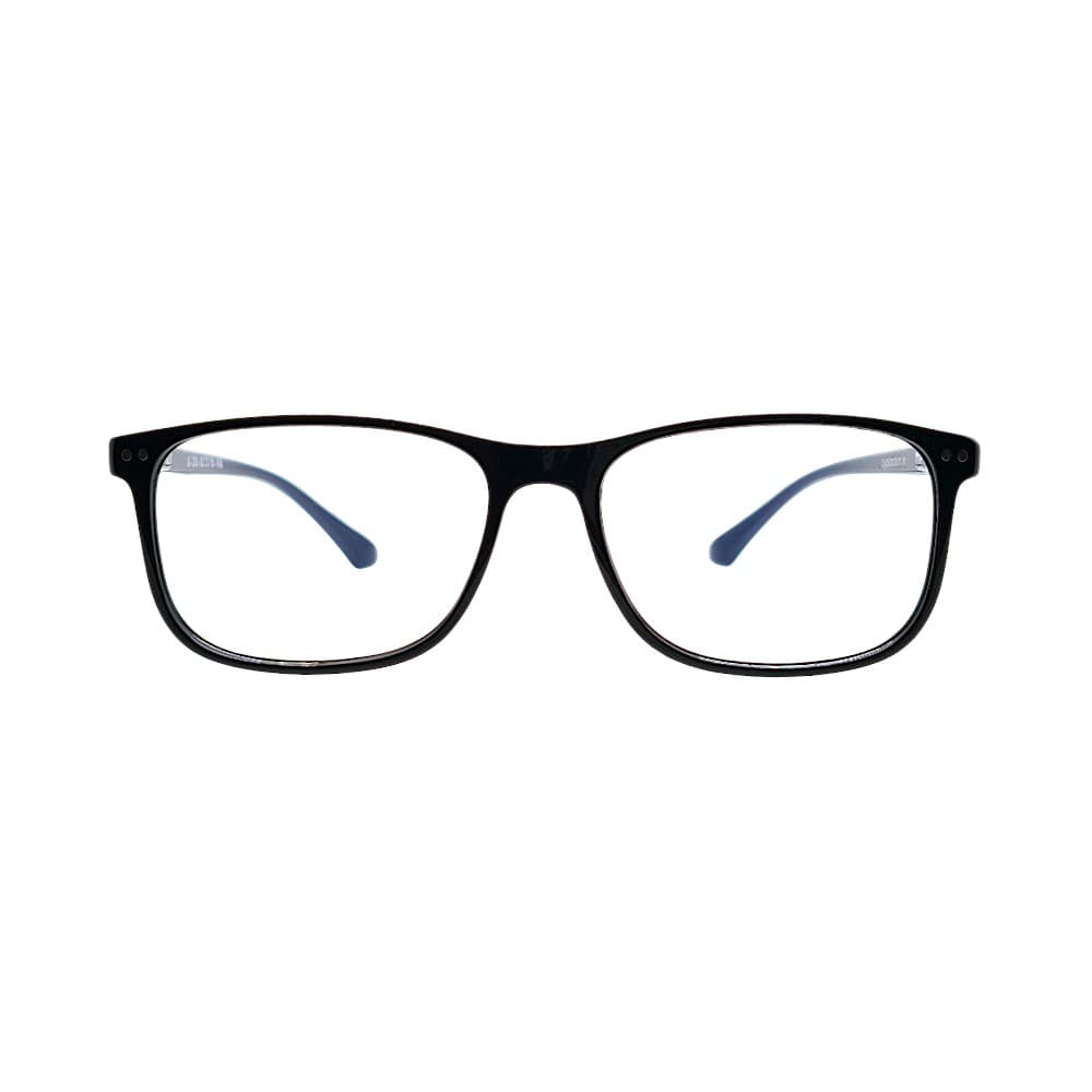 Classic Black & Navy Blue Rectangular Full-Rim Frames | Eyeglasses for Men | STINIC EYEWEAR