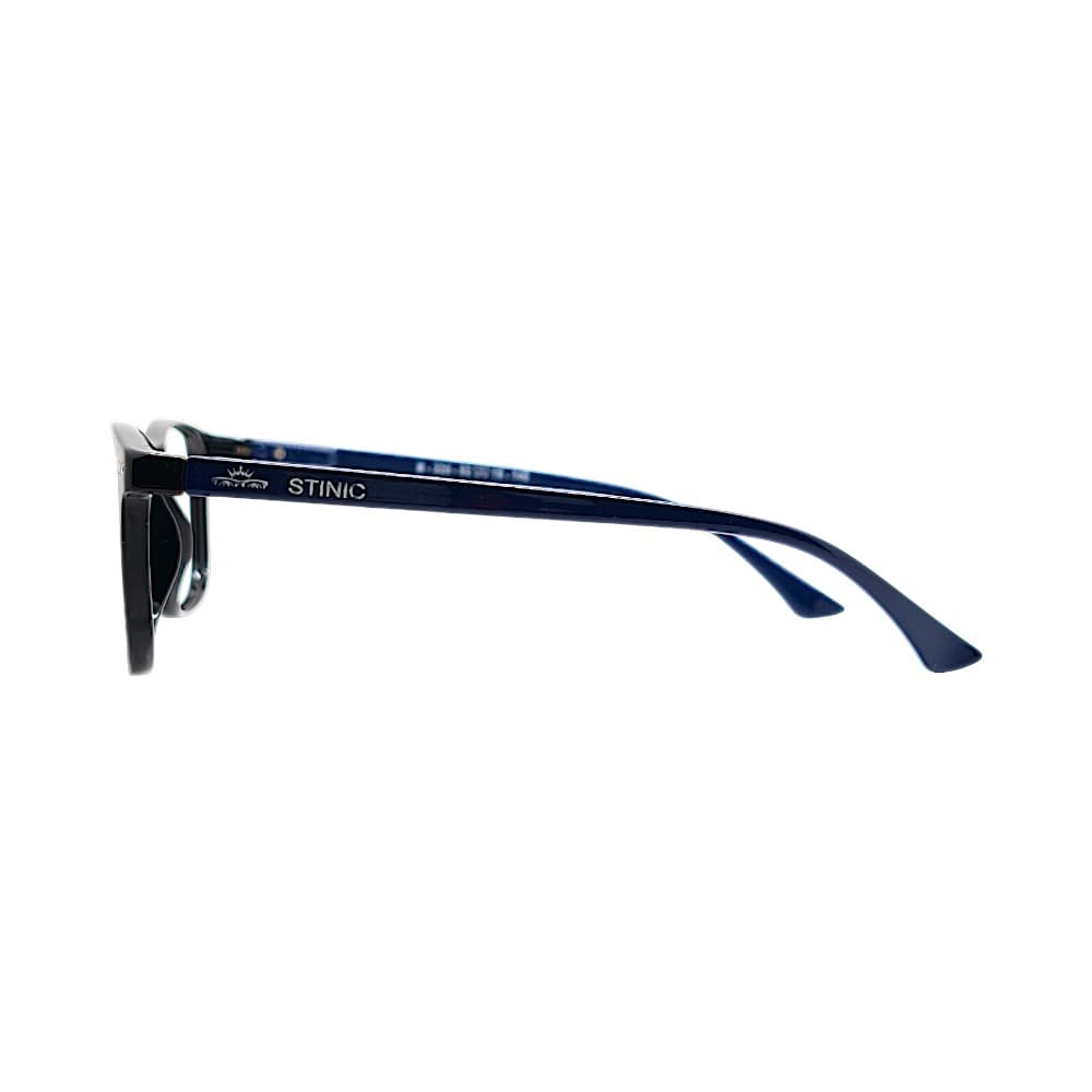 Classic Black & Navy Blue Rectangular Full-Rim Frames | Eyeglasses for Men | STINIC EYEWEAR