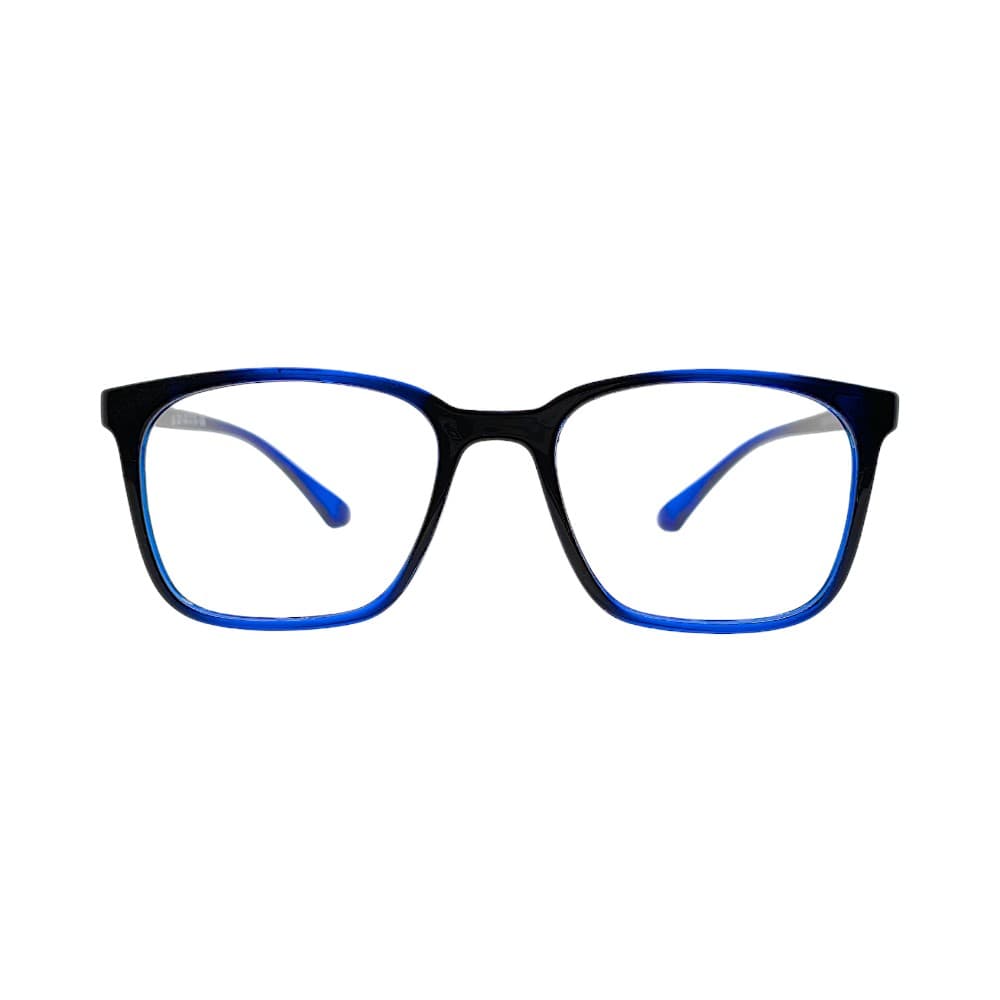 Dual-Tone Black & Blue Mix Wayfarer Optical Frames | Eyeglasses for Men 