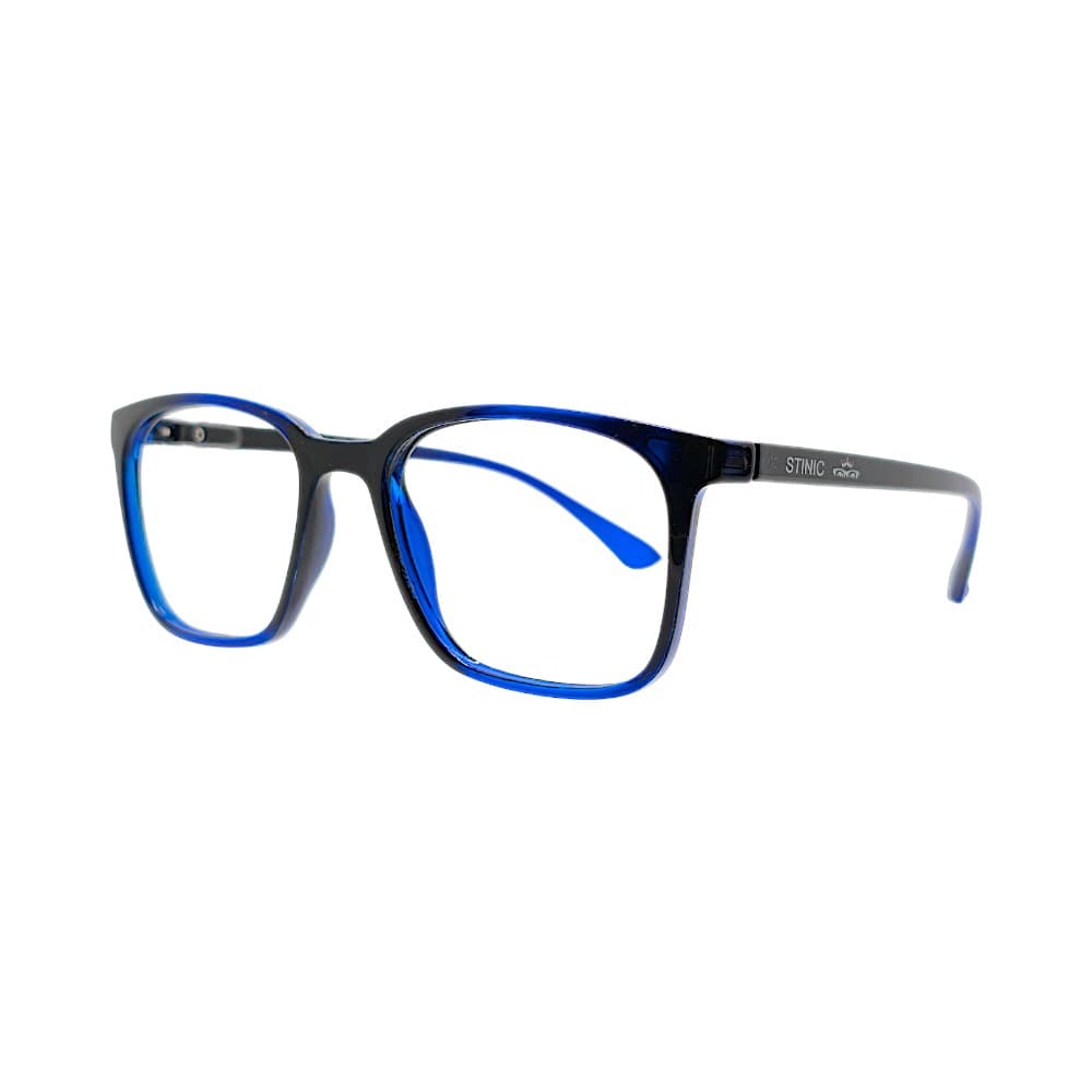 Dual-Tone Black & Blue Mix Wayfarer Optical Frames | Eyeglasses for Men 