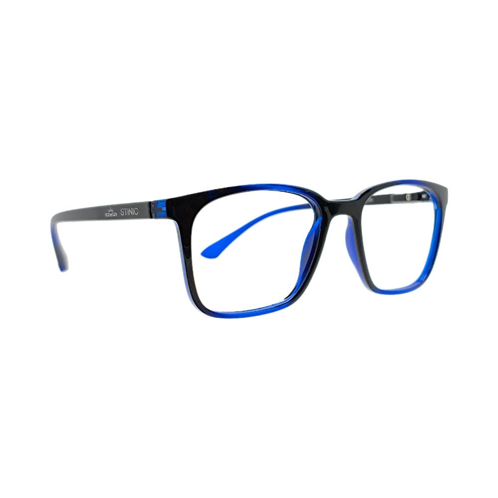 Dual-Tone Black & Blue Mix Wayfarer Optical Frames | Eyeglasses for Men 