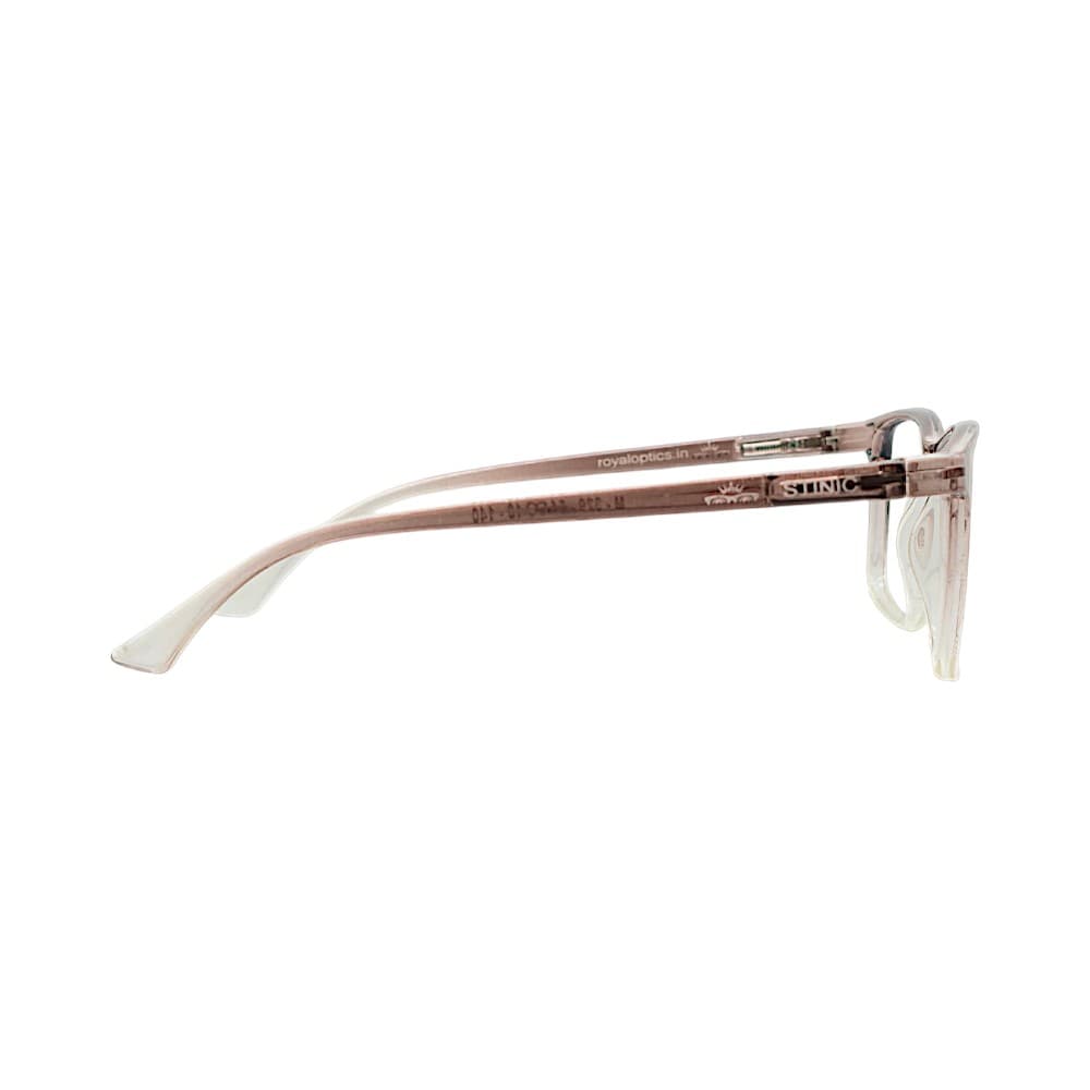 Rectangle Eyewear Frame Brown & Transparent | Eyewear for Men | Stinic Eyewear