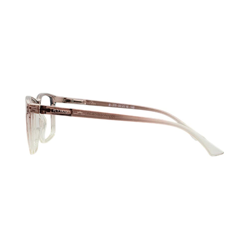 Rectangle Eyewear Frame Brown & Transparent | Eyewear for Men | Stinic Eyewear