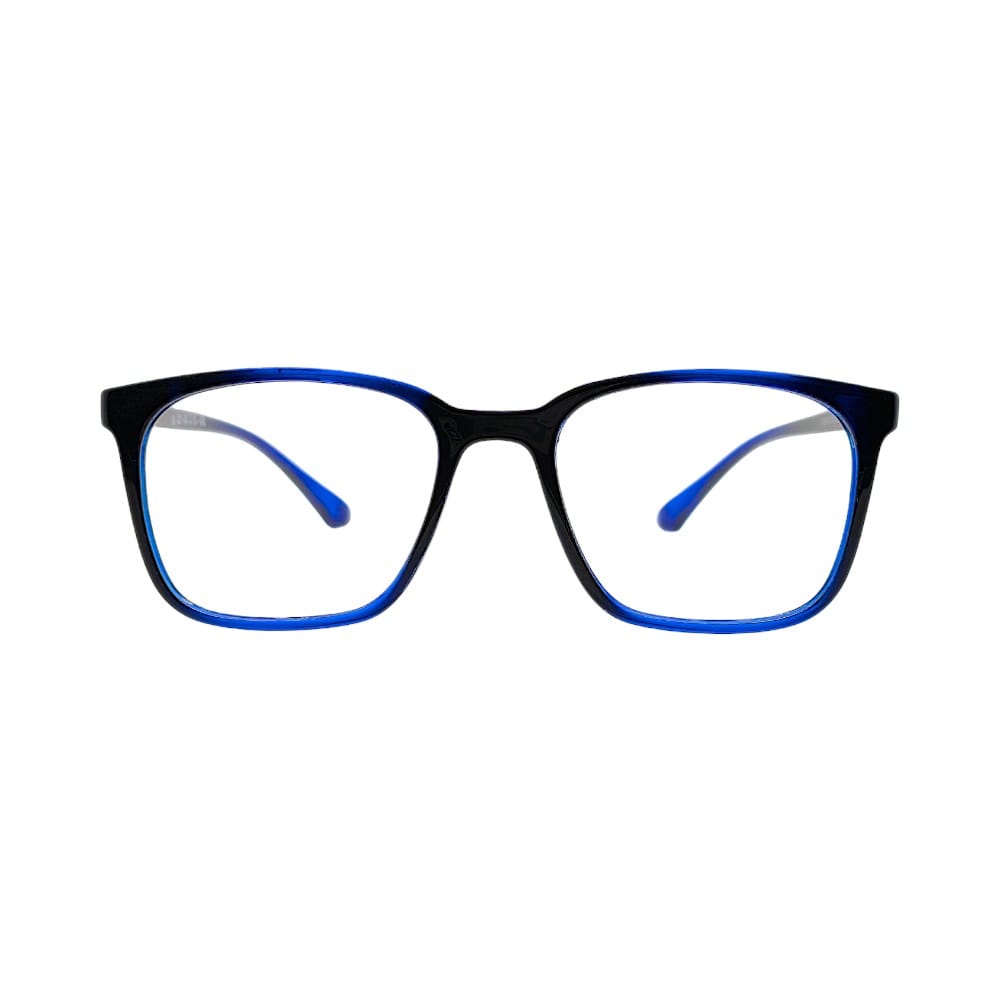 Dual-Tone Black & Blue Mix Wayfarer Optical Frames | Eyeglasses for Men